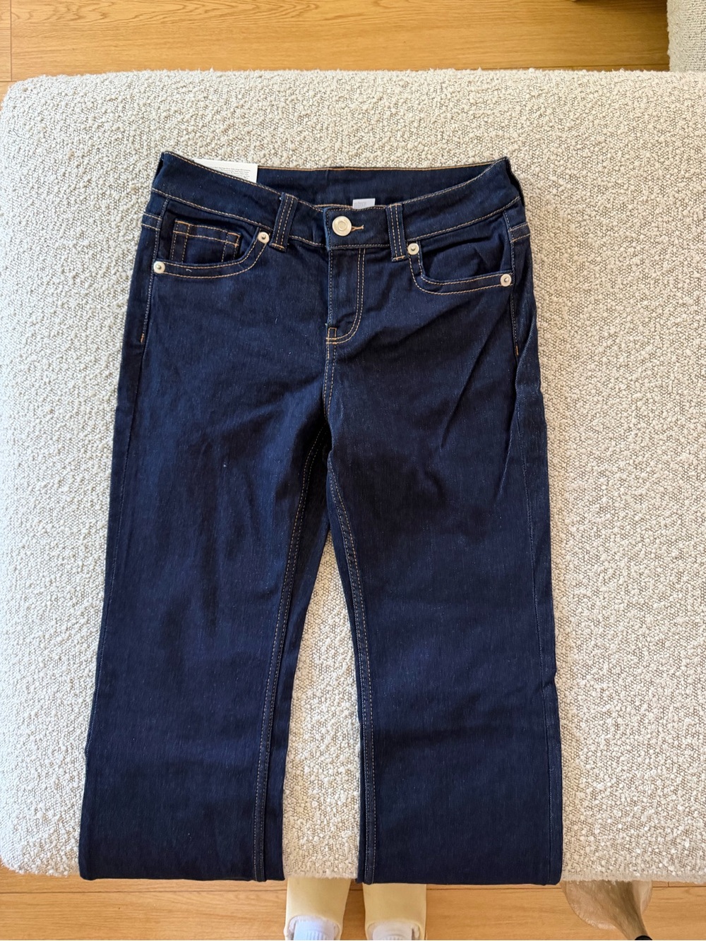 Dark Blue size 6 low rise stretch Jeans - - Picture 6 of 6